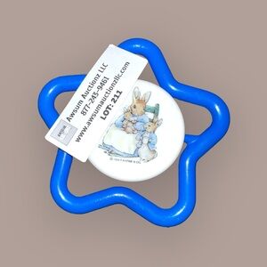 1990 Beatrix Potter Peter Rabbit Baby Rattle